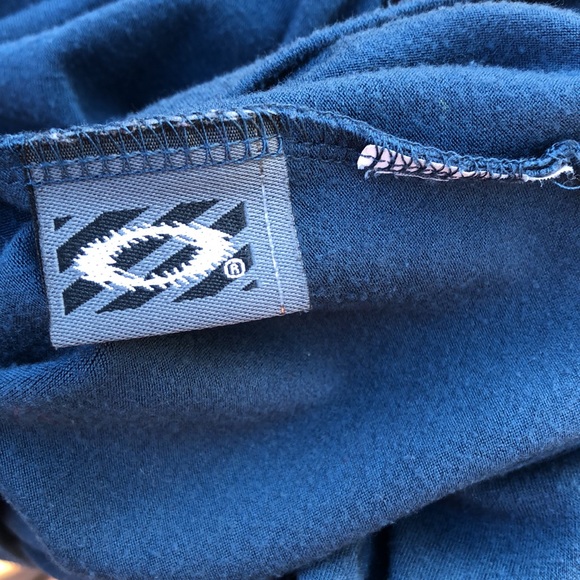 Y2k Oakley hoodie software 90’s M stretch teal - Picture 6 of 9